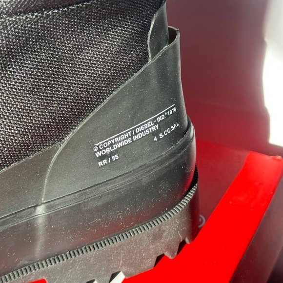 DIESEL Black D-Hiko BT X Boots - Picture 3 of 4